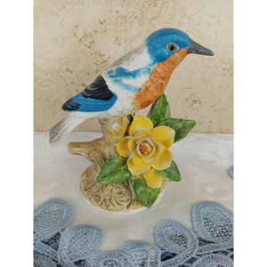 1997 GEI Ceramic Hand Painted Bird Musical